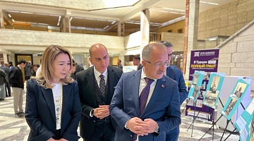 An exhibition of Turkish archives in Almaty